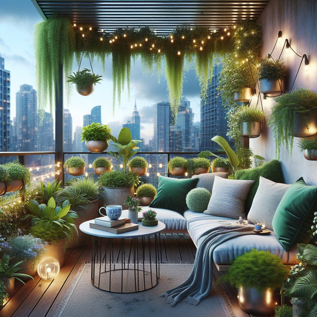 Transformă balconul într-un colț verde de relaxare cu idei simple 1 balcon verde